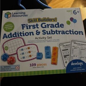 First Grade Math Activity Set